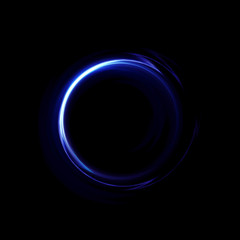 circle flare with rays