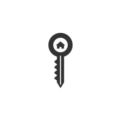 House key graphic design template vector isolated