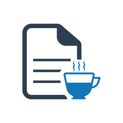 Content Writing Break Time Icon