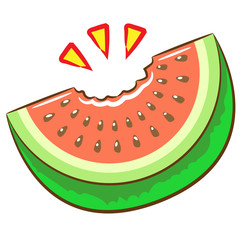 Watermelon graphic vector design