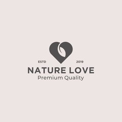 nature love logo design inspiration