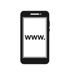 Website Icon. Flat style vector EPS.