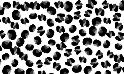 Fototapeta na wymiar Leopard print. Animal skin pattern.