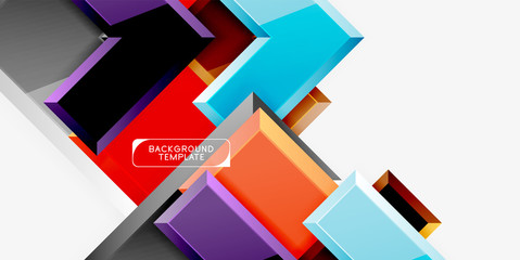 Glossy arrows background