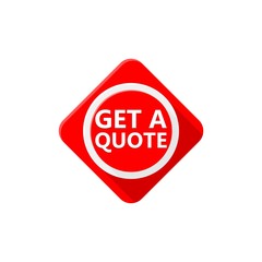 Get a quote icon or button