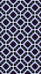 Ornate geometric pattern and abstract colored background