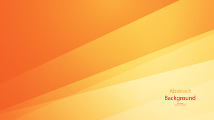 Warm tone and Orange color background abstract art vector 