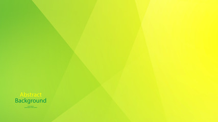 Green color and Yellow color background abstract art vector 