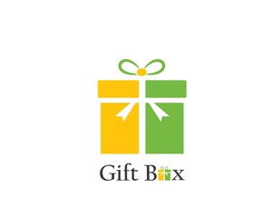 gift box logo vector