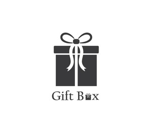 gift box logo vector