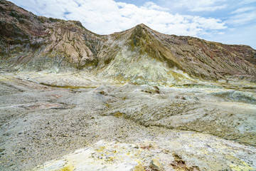 Smoke,volcanic crater,white island,new zealand 36