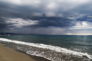 Stormy Weather Beach 