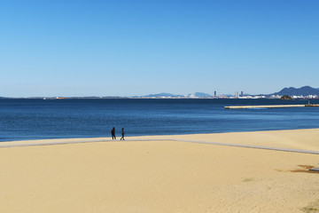 海 福岡市ももち浜