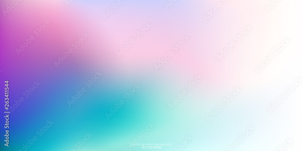 Aufkleber vector abstract colorful background blurred gradient pastel color palette
