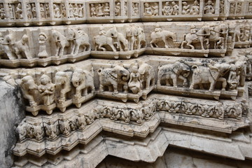Temple, Jaipur, rue