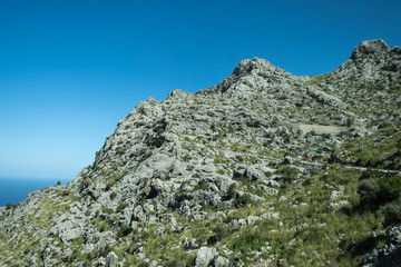 Sierra de Tramuntana, isla de Mallorca. Islas Baleares, España.	