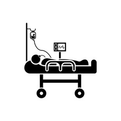 Intravenous Patient Icon