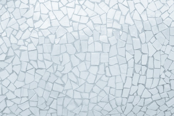 Broken tiles mosaic seamless pattern.