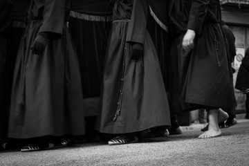 Scenes from the Holy Week in Tarragona