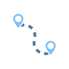 Simple Illustration of GPS location Icon