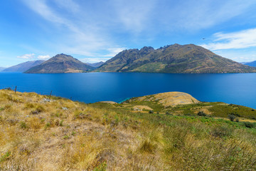 hiking jacks point track with view of lake wakatipu, queenstown, new zealand 18