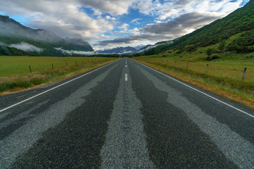 on the road to milford sound, southland, new zealand 7