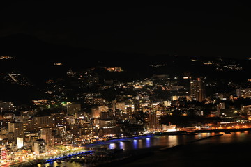 熱海の夜景