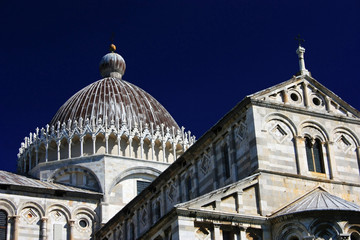 Fototapeta premium Temple on the Square of Miracles in Pisa