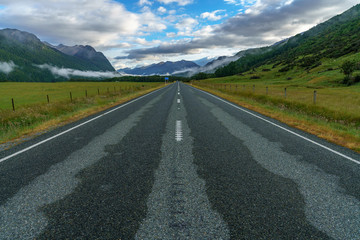 on the road to milford sound, southland, new zealand 15