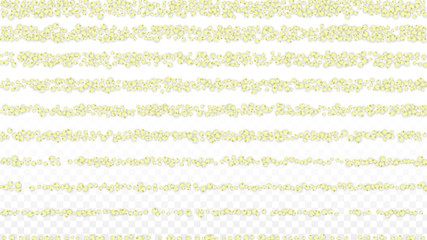 Blue Vector Realistic Blue Petals Falling on Transparent Background.  Spring Romantic Flowers Illustration. Flying Petals. Sakura Spa Design. Blossom Confetti. Design Elements for Wedding Decoration.