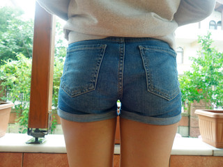 Jeans and shorts women