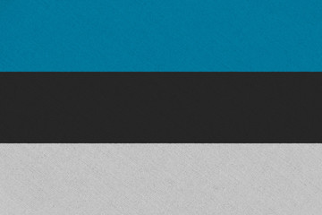 estonia fabric flag