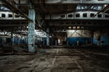 Foto op Plexiglas Gebouwinterieur in Jupiter Factory, Tsjernobyl Exclusion Zone 2019 © Sved Oliver