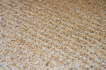 Small grit stone surface Draw the pattern as a Zen curve as a background image. Assemble various media