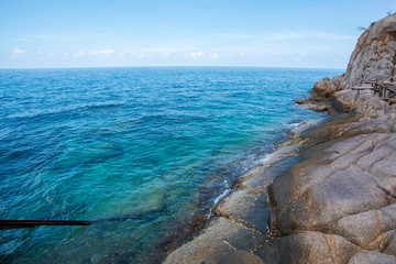 Tropical Sea,beautiful View Koh-Nangyuan Suratthani thailand 