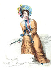 Obraz premium girl in traditional costume