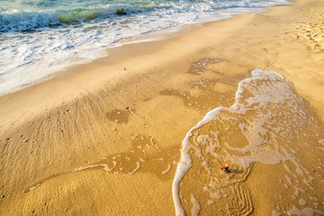 Koh-Samui thailand,nice tropical beach ,Tropical sea and blue sky 