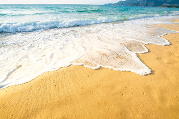 Koh-Samui thailand,nice tropical beach ,Tropical sea and blue sky 