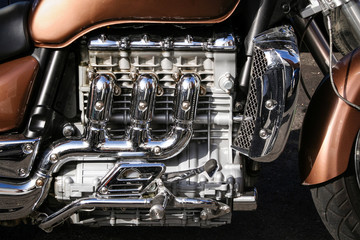 Engine of a Motorbike