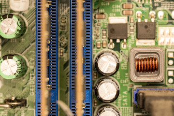 Part of a Motherboard
