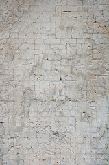 Gray concrete textures background. Damage. Cracked stone wall background.