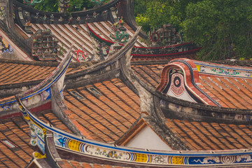 roof tops swallow tail china xiamen daimei