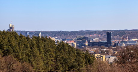 Panorama of Vilnius
