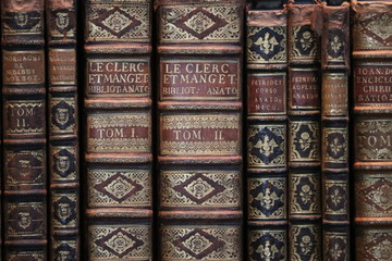 books in a austrian library