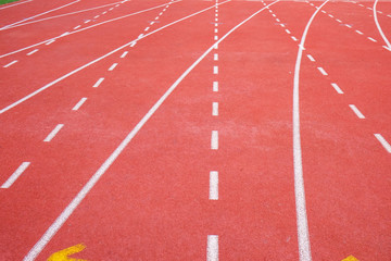 Running track texture of sport background