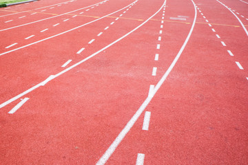 Running track texture of sport background