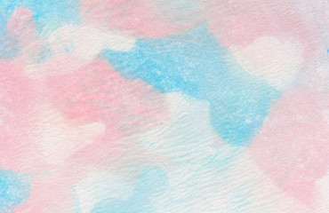 delicate pastel background, pink and turquoise paint