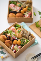 和風の行楽弁当