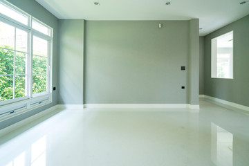 empty interior room mock up for interior design ideas concept