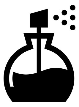 recommend clip art: Perfume Bottle Vector Icon